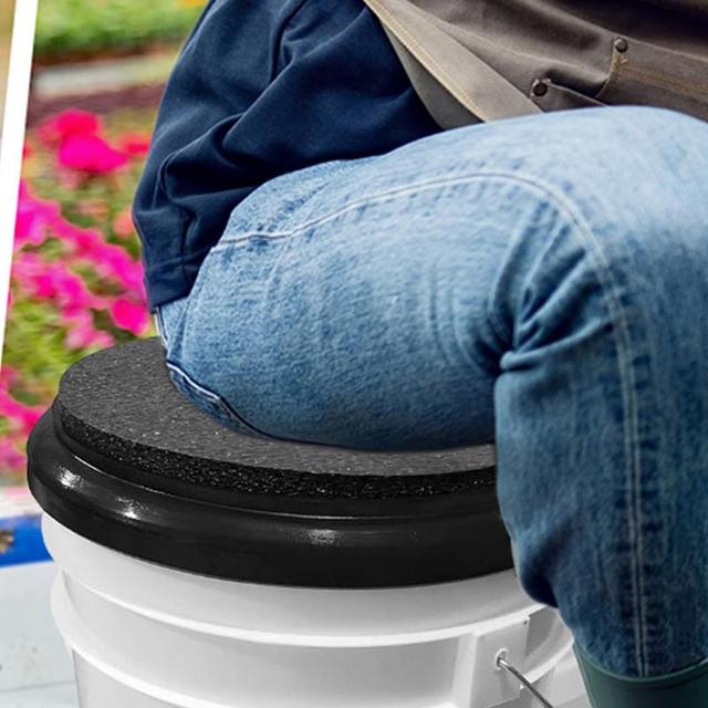 Bucket Lid 5 Gallon Bucket Lid Seat With Liner Portable Bucket Seat With  Cushion Car Wash Bucket Outdoor Lids For Fishing - AliExpress